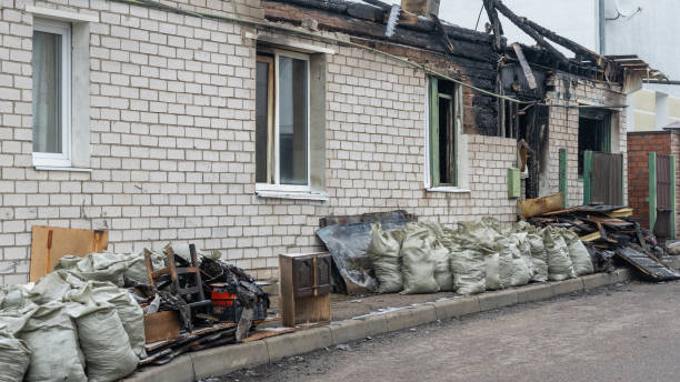 Professional Soot Cleanup technician working in Henderson, KY